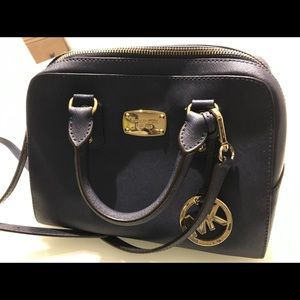 Micheal Kors Navy Blue Purse